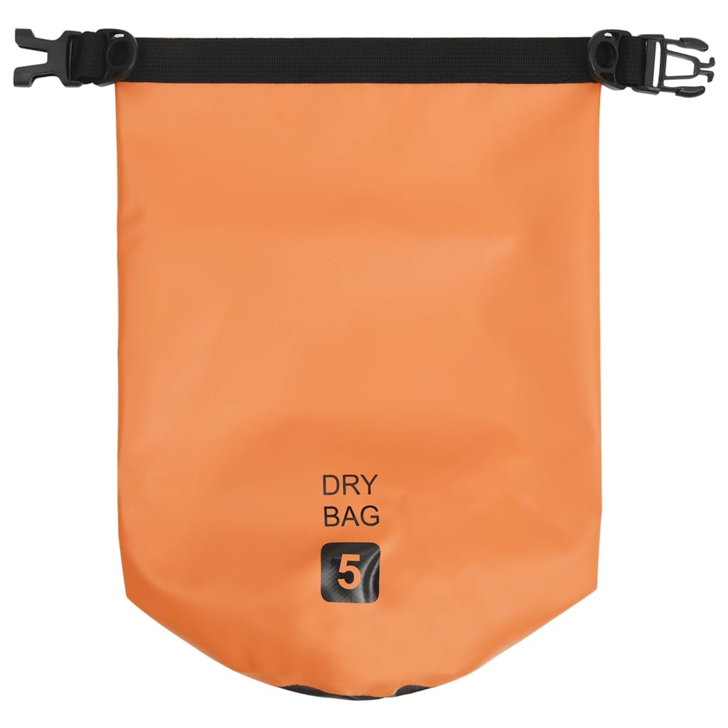 VidaXL Droogtas 5 L PVC oranje
