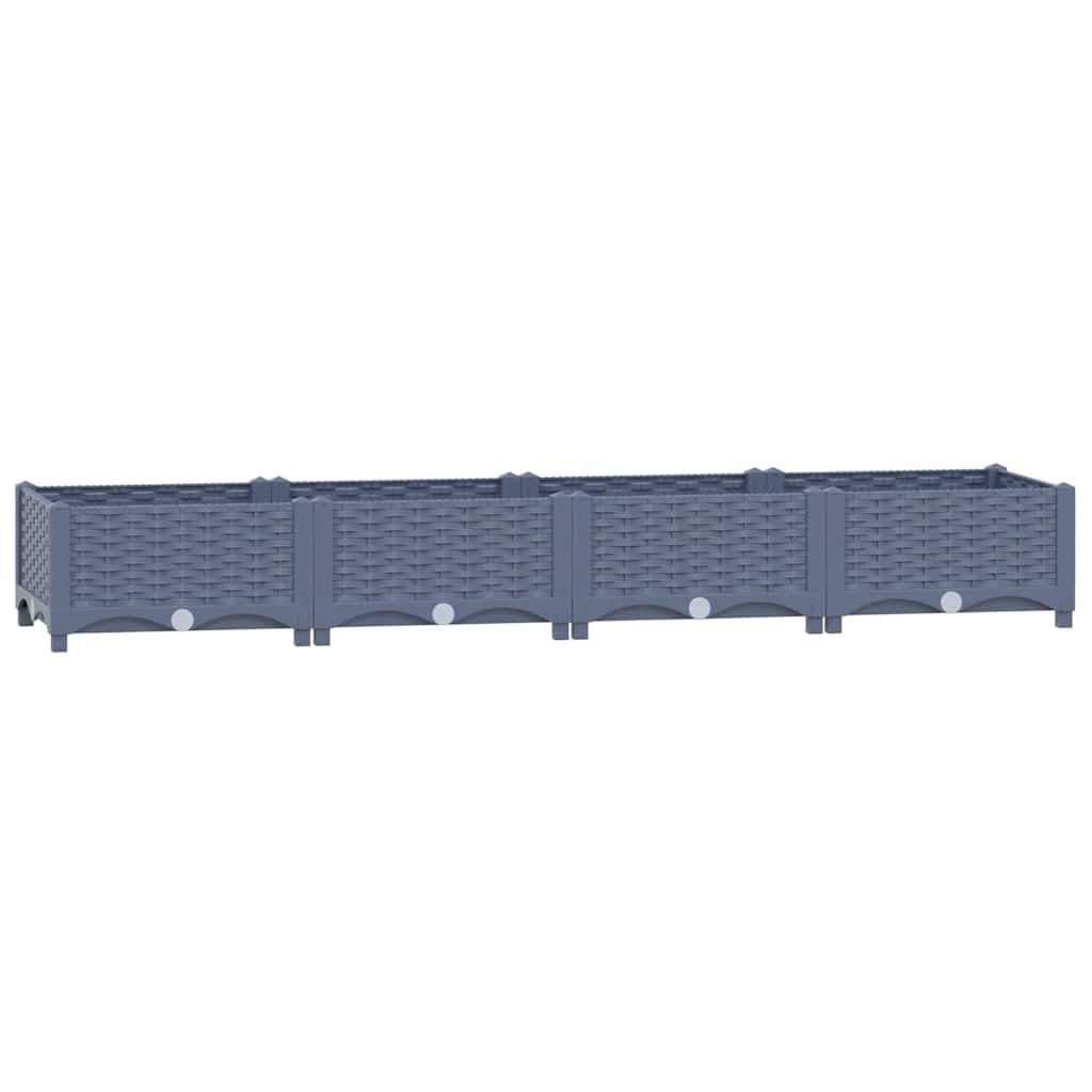 Vidaxl plantenbak 160x40x23 cm polypropyleen