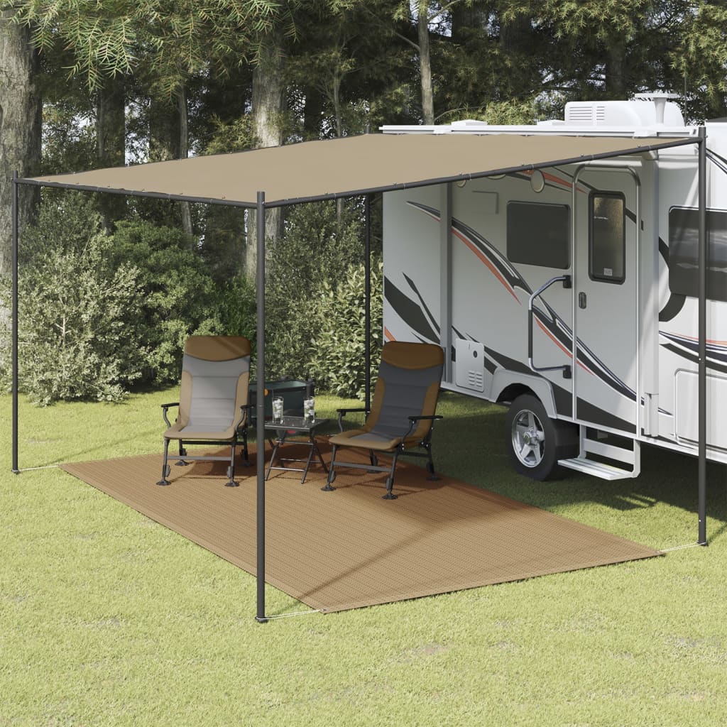 Vidaxl tenttapijt 250x350 cm taupe
