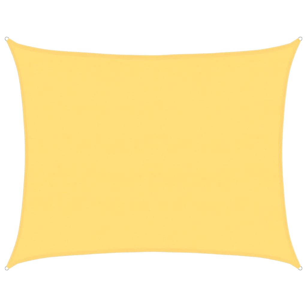 Vidaxl zonnezeil 160 g m² 6x7 m hdpe beige