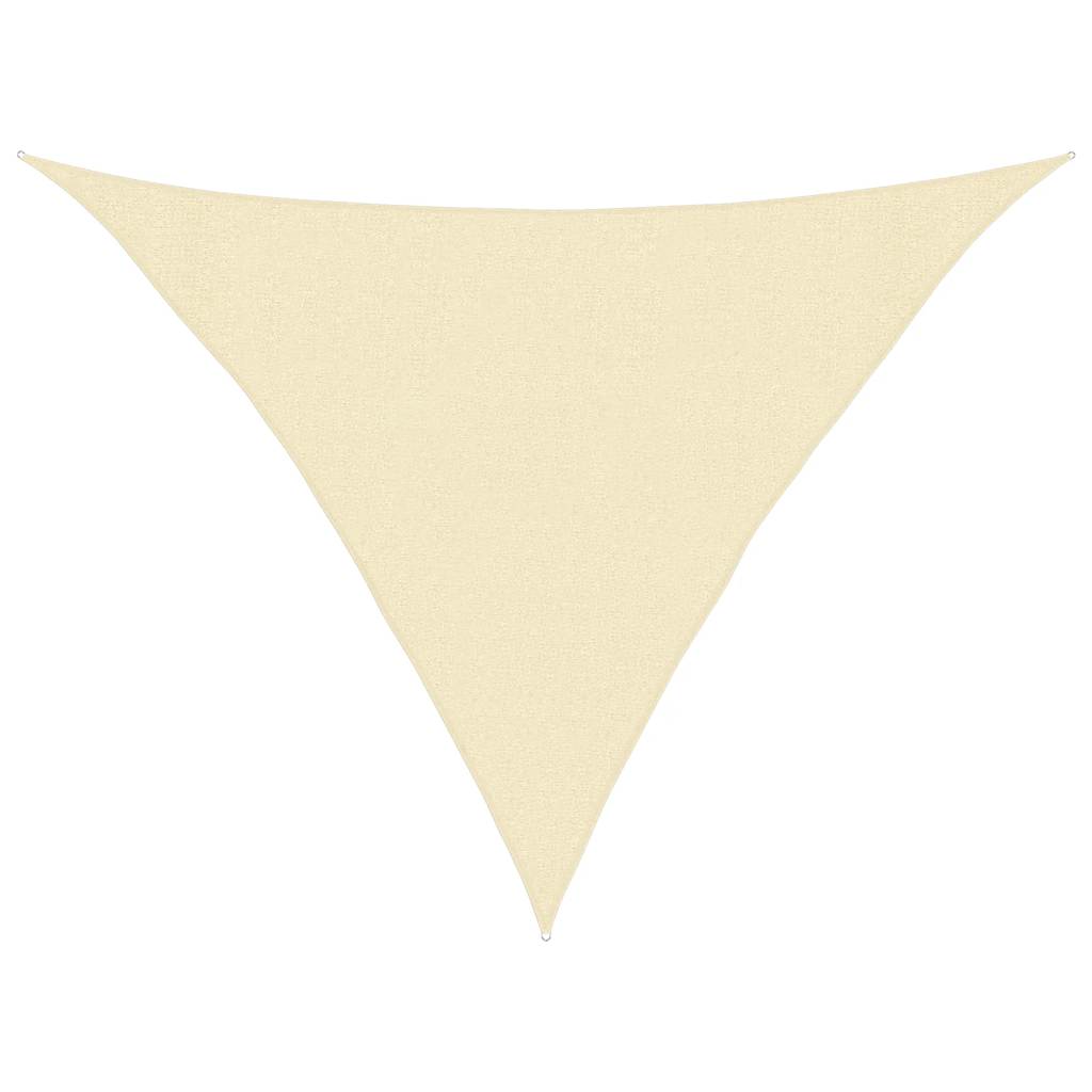 Vidaxl zonnezeil 160 g m² 3x3x4,2m hdpe crèmekleurig