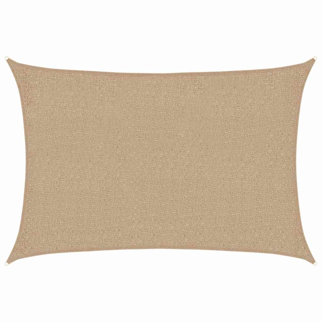 Vidaxl zonnezeil 160 g m² 2x3 m hdpe taupe