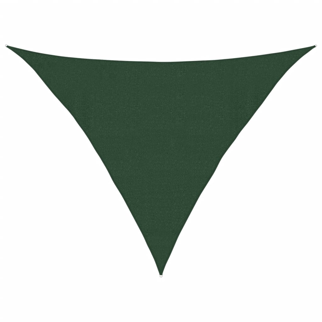 Vidaxl zonnezeil 160 g m² 4x4x5,8m hdpe donkergroen