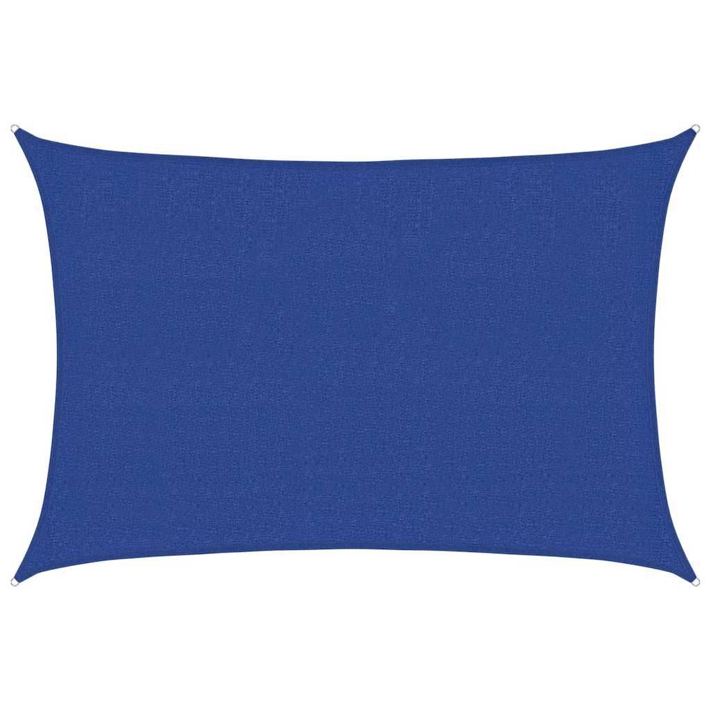 Vidaxl zonnezeil 160 g m² 2,5x4 m hdpe blauw