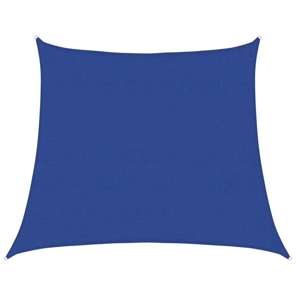 Vidaxl zonnezeil 160 g m² trapezium 4 5x4 m hdpe blauw
