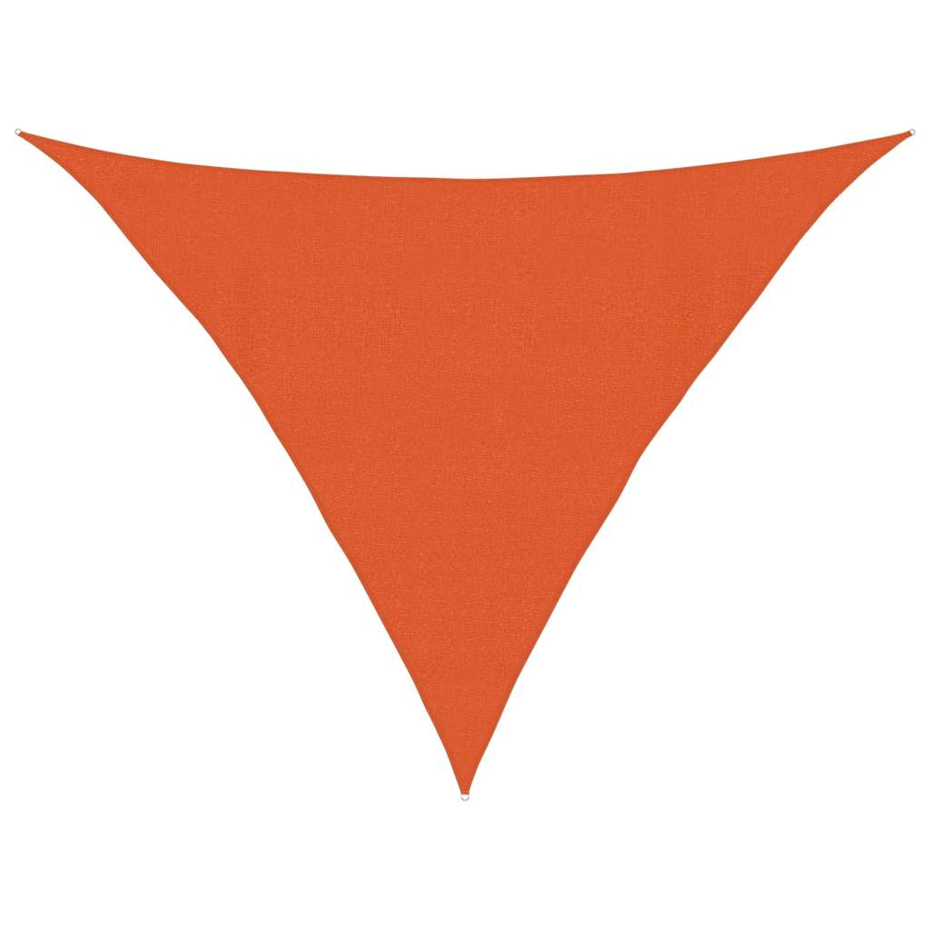 Vidaxl zonnezeil 160 g m² 4x4x5,8 m hdpe oranje