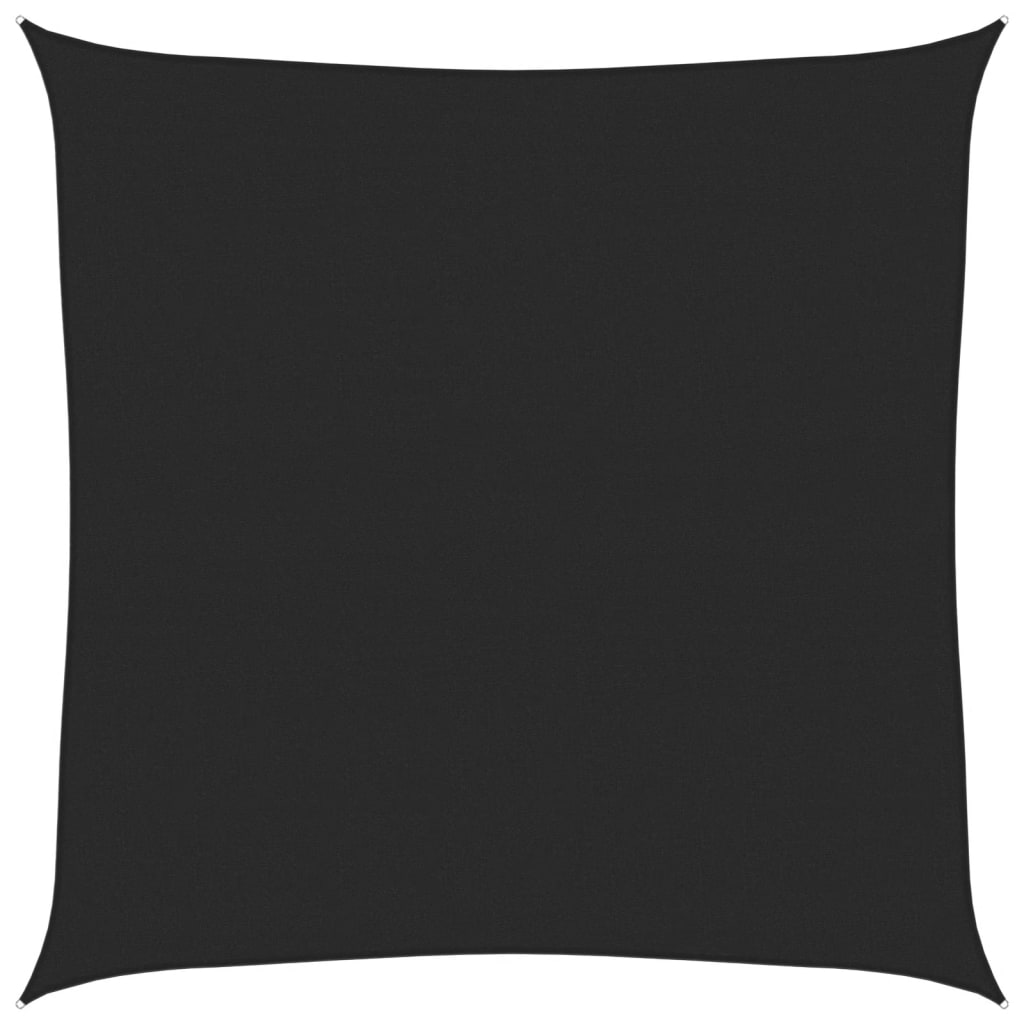Vidaxl zonnezeil 160 g m² 7x7 m hdpe zwart