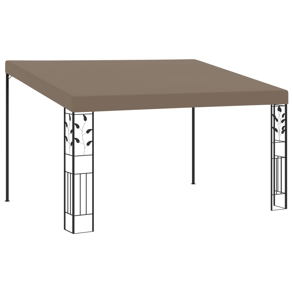 VidaXL Wandprieel 4x3x2,5m taupe