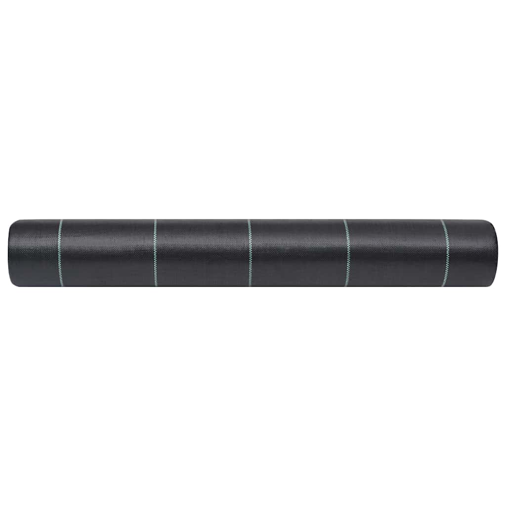 Vidaxl worteldoek 2x5 m pp zwart