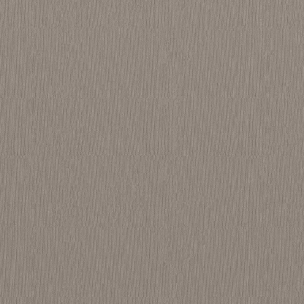 Vidaxl balkonscherm 120x400 cm oxford stof taupe