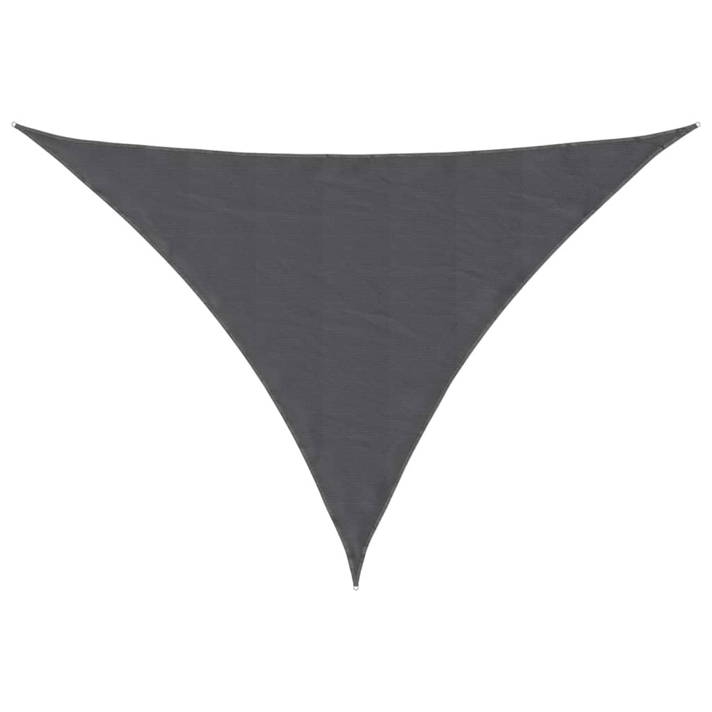 Vidaxl zonnescherm driehoekig 3x4x4m oxford stof antracietkleurig