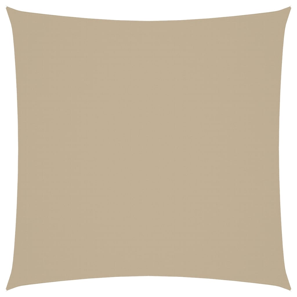 Vidaxl zonnescherm vierkant 6x6 m oxford stof beige
