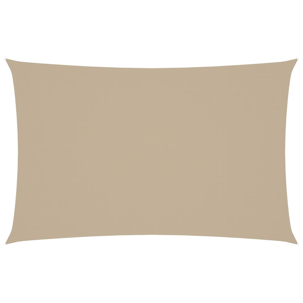 Vidaxl zonnescherm rechthoekig 4x7m oxford stof beige