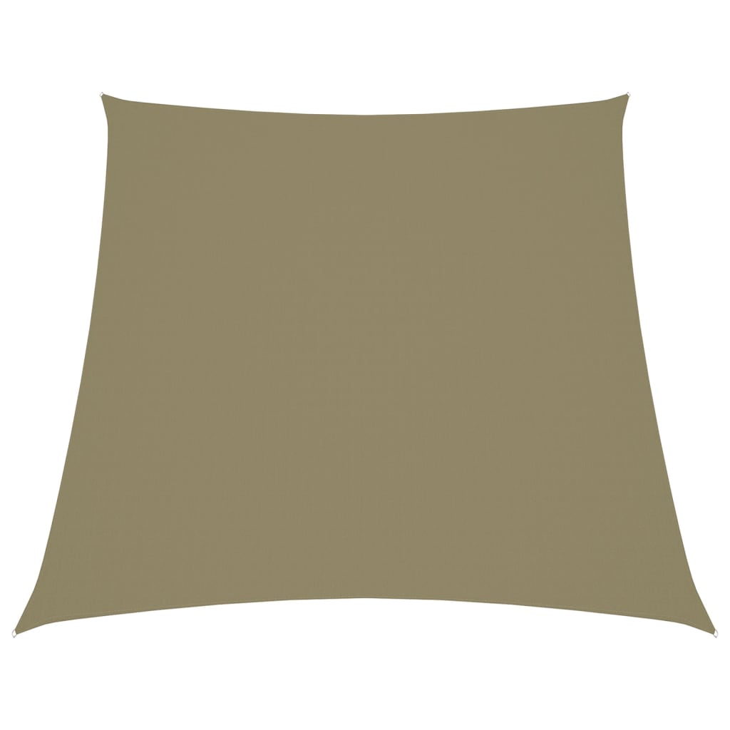 Vidaxl zonnezeil trapezium 3 5x4m oxford stof beige