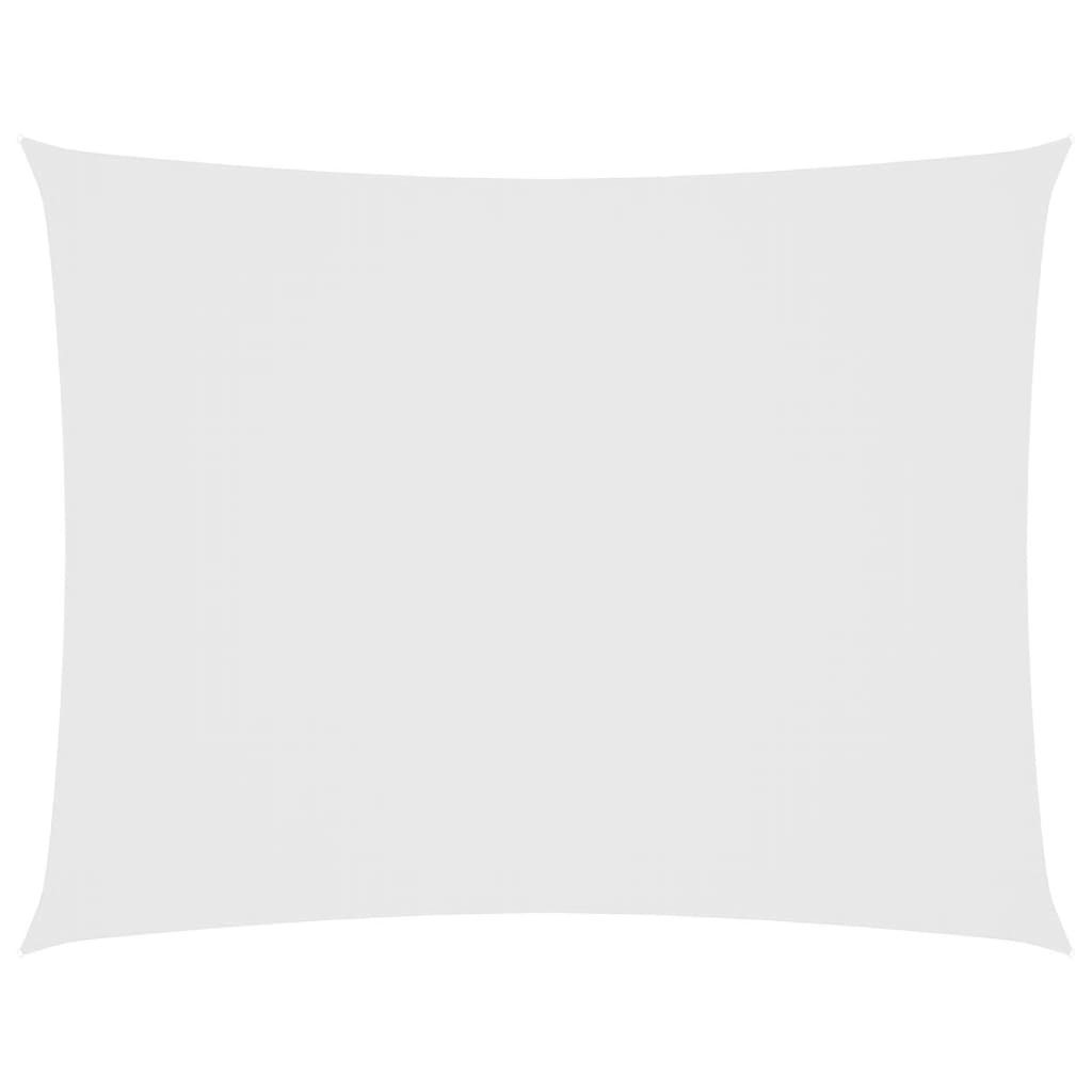 Vidaxl zonnescherm rechthoekig 2,5x4m oxford stof wit