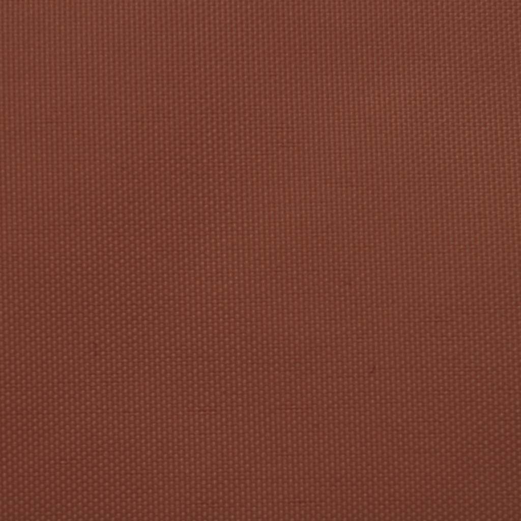 Vidaxl zonnezeil trapezium 2 4x3 m oxford stof terracottakleurig