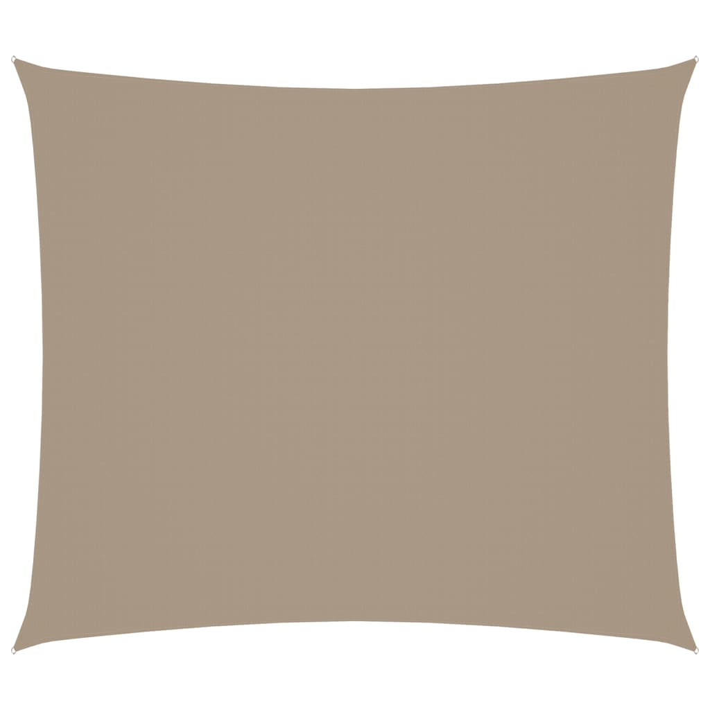 Vidaxl zonnescherm rechthoekig 2x2,5m oxford stof taupe