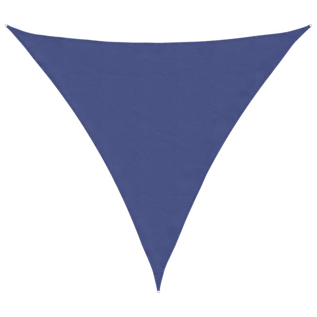 Vidaxl zonnescherm driehoekig 6x6x6 m oxford stof blauw