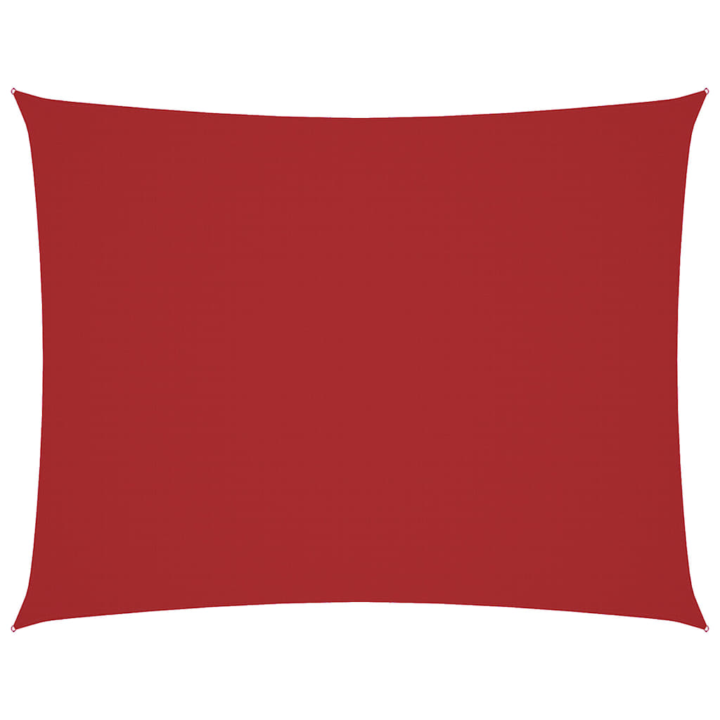 Vidaxl zonnescherm rechthoekig 2x3 m oxford stof rood