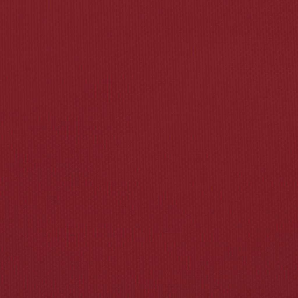Vidaxl zonnezeil trapezium 2 4x3m oxford stof rood