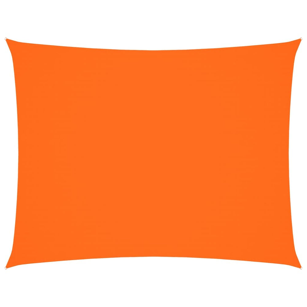 Vidaxl schaduwdoek rechthoekig 3x6 m oxford stof oranje