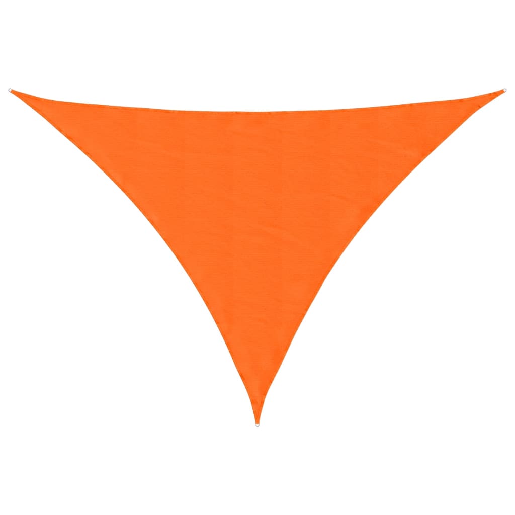 Vidaxl zonnescherm driehoekig 3x3x4,24 m oxford stof oranje