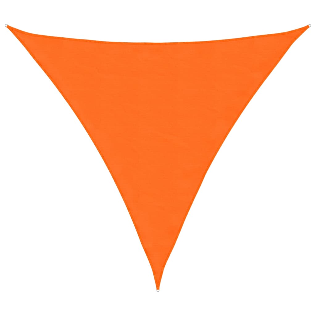 Vidaxl zonnescherm driehoekig 5x5x5 m oxford stof oranje