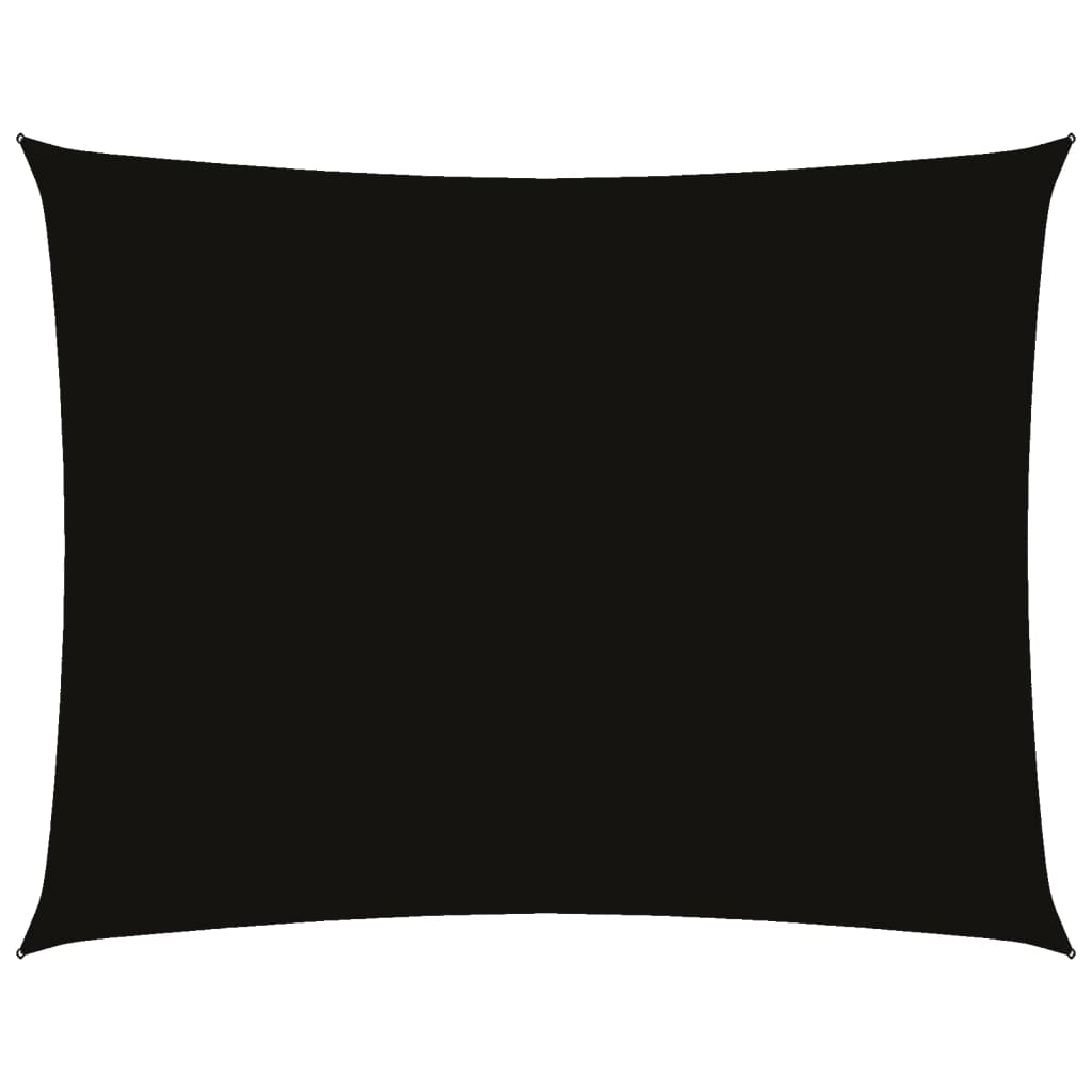 Vidaxl zonnescherm rechthoekig 2x3,5m oxford stof zwart