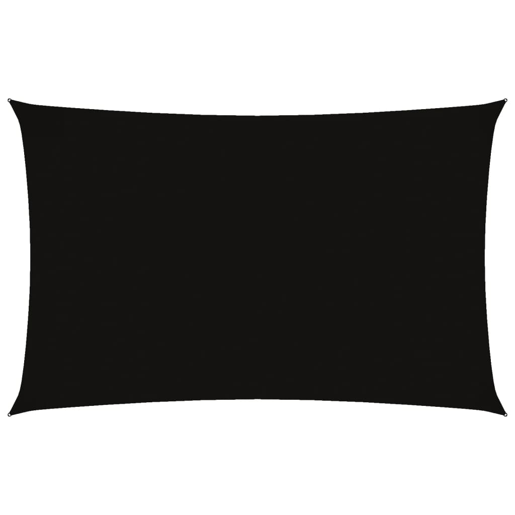 Vidaxl zonnescherm rechthoekig 2,5x5m oxford stof zwart