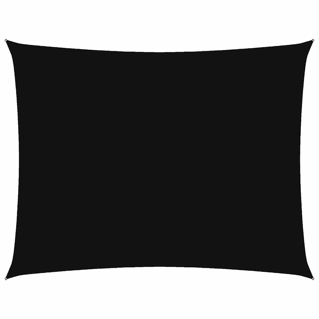 Vidaxl zonnescherm rechthoekig 3,5x5 m oxford stof zwart