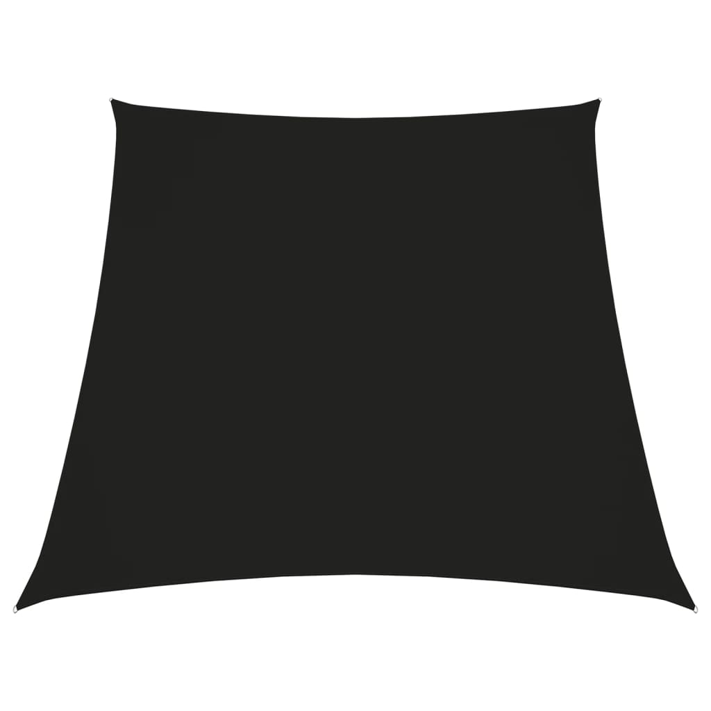 Vidaxl zonnezeil trapezium 3 5x4m oxford stof zwart
