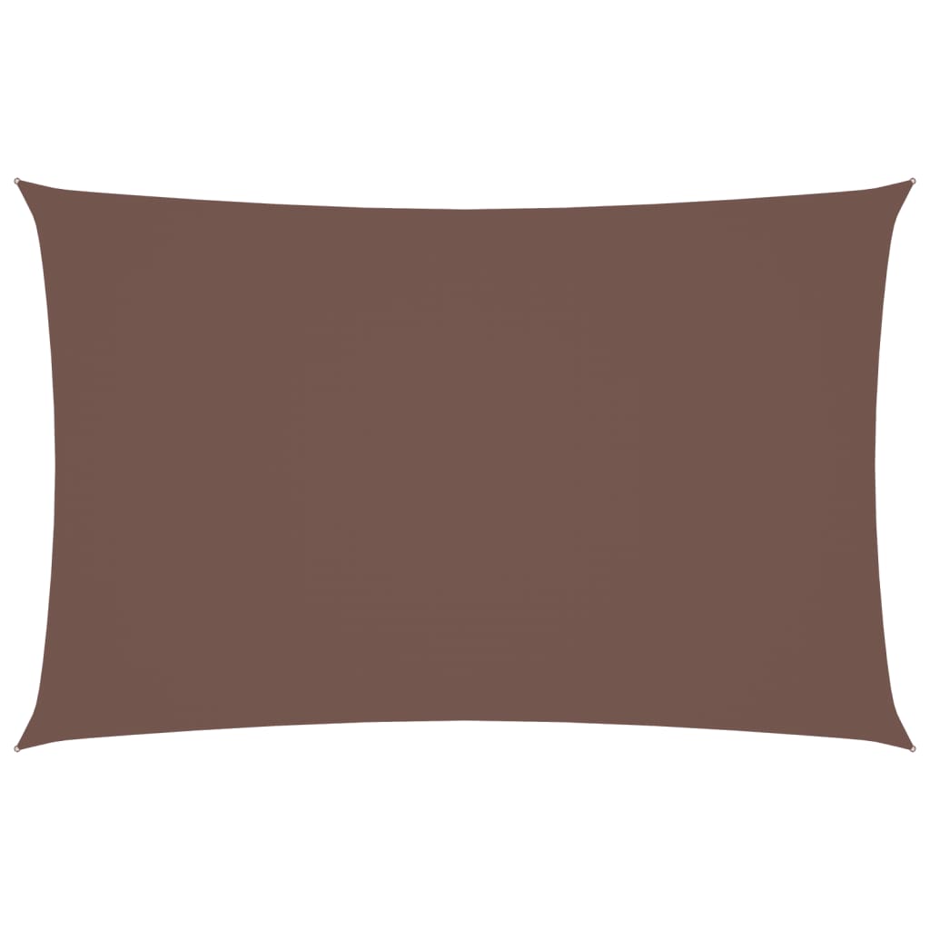 Vidaxl zonnescherm rechthoekig 2x5m oxford stof bruin