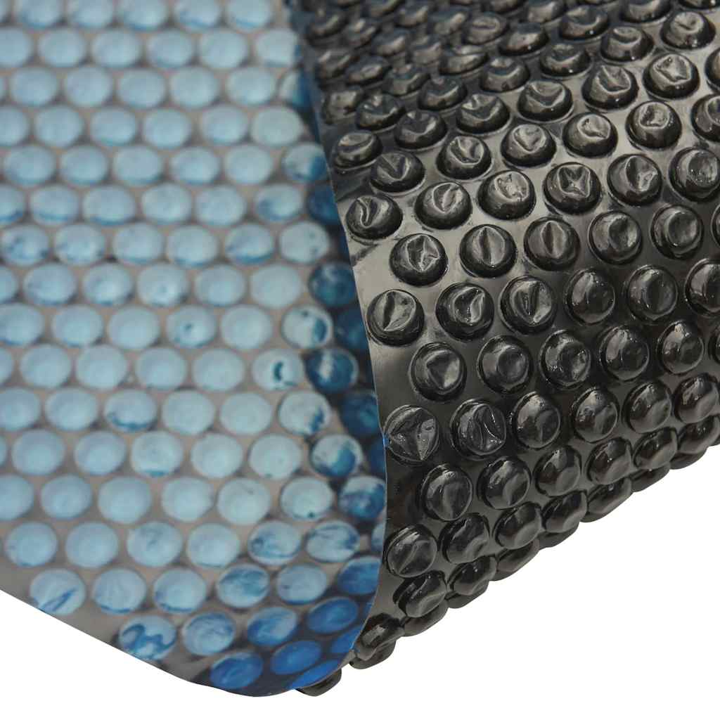 Vidaxl zwembadfolie solar drijvend 450x220 cm pe zwart en blauw