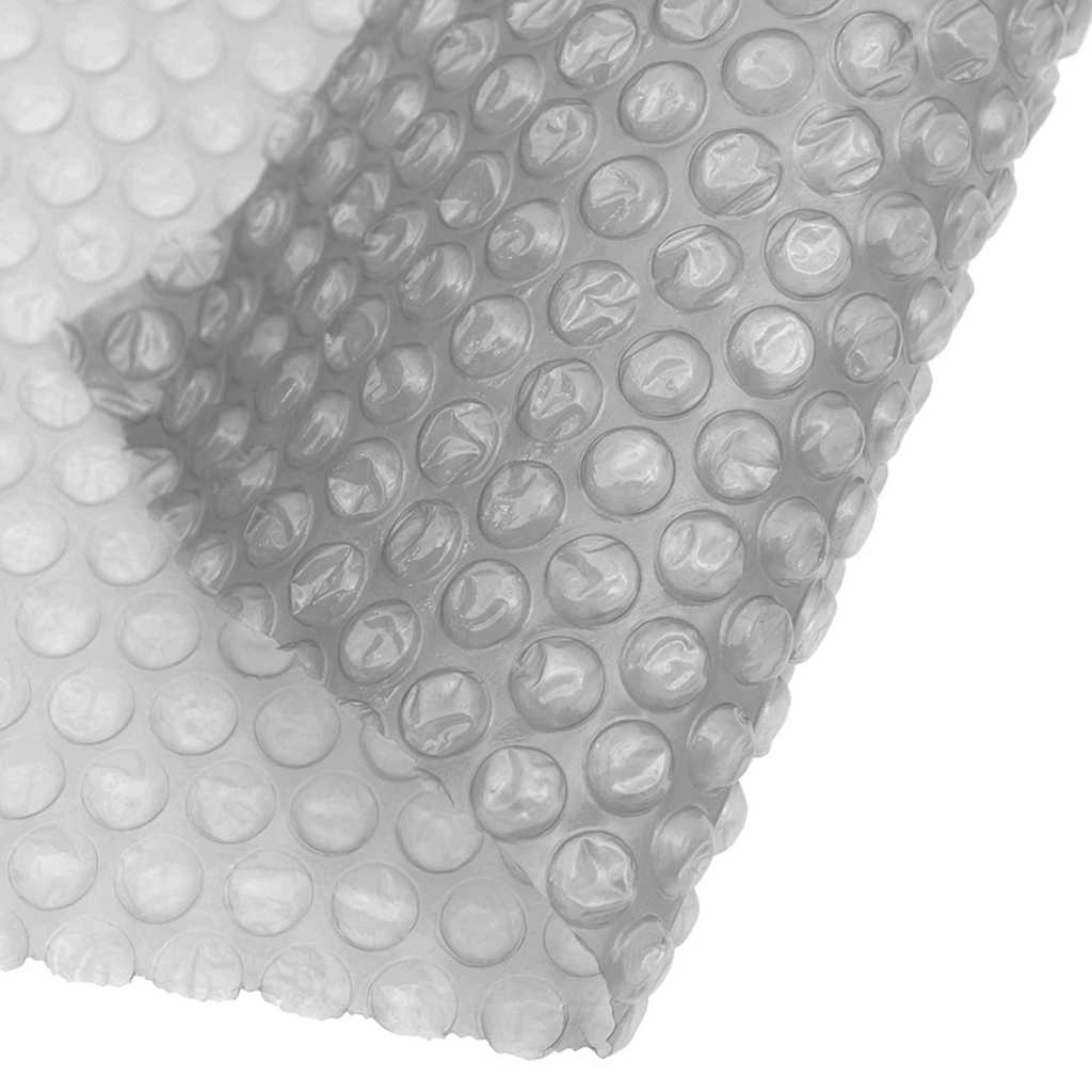 Vidaxl zwembadfolie solardrijvend 455 cm pe grijs