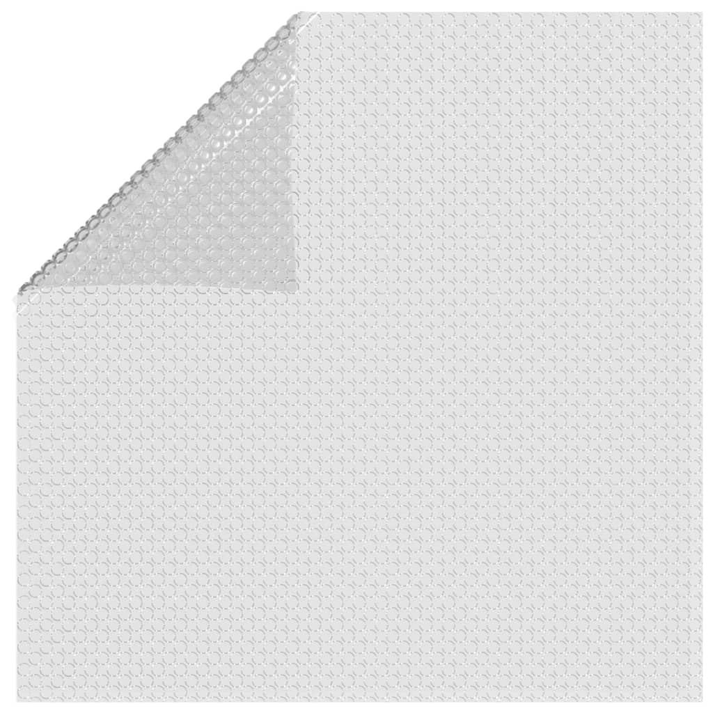 Vidaxl zwembadfolie solardrijvend 549x274 cm pe grijs
