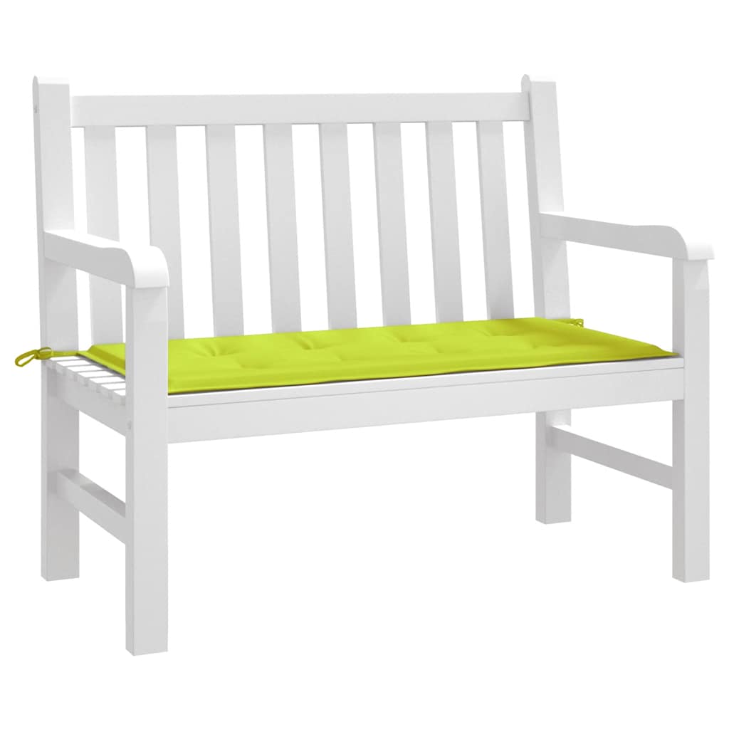 Vidaxl tuinbankkussen 120x50x4 cm oxford stof felgroen