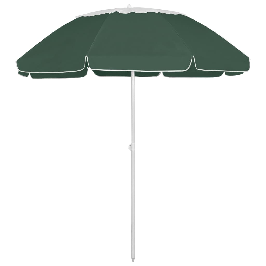 Vidaxl strandparasol 300 cm groen