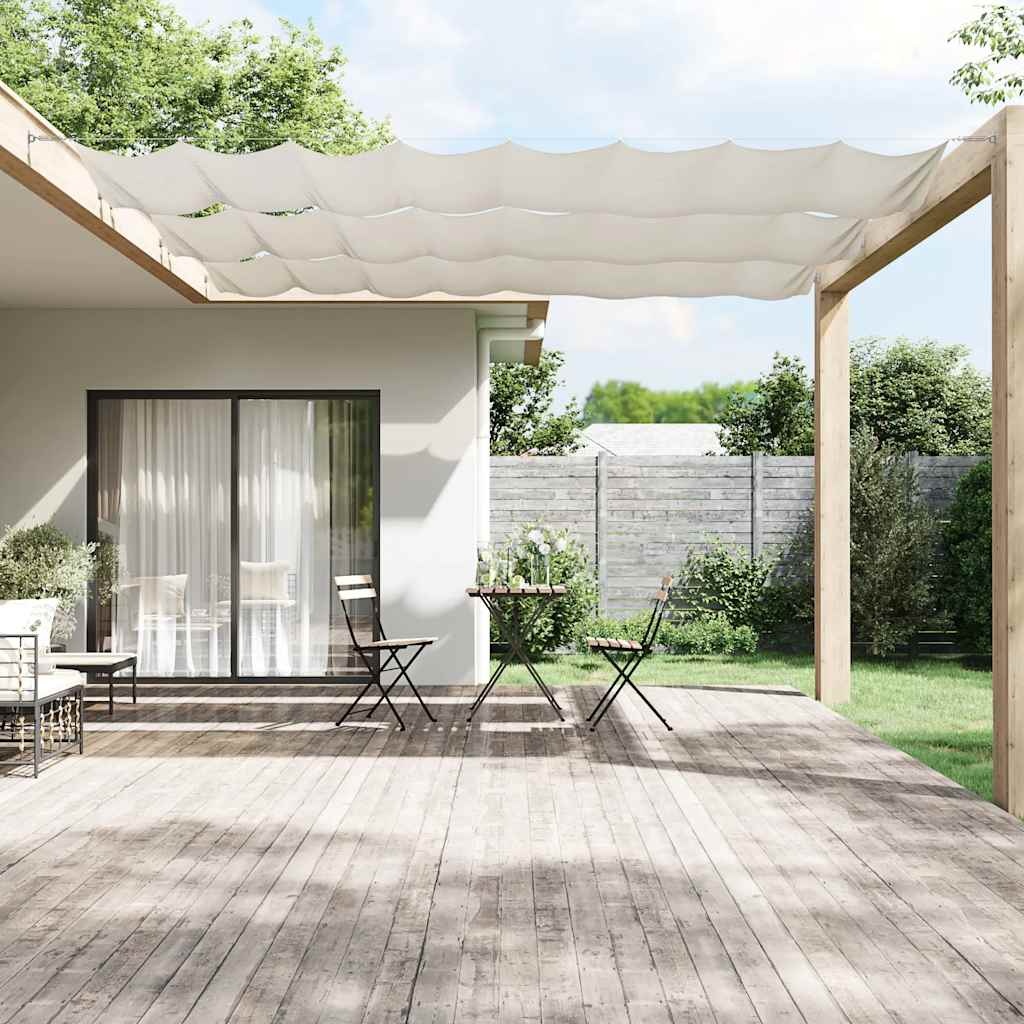 Vidaxl luifel verticaal 60x1000 cm oxford stof wit