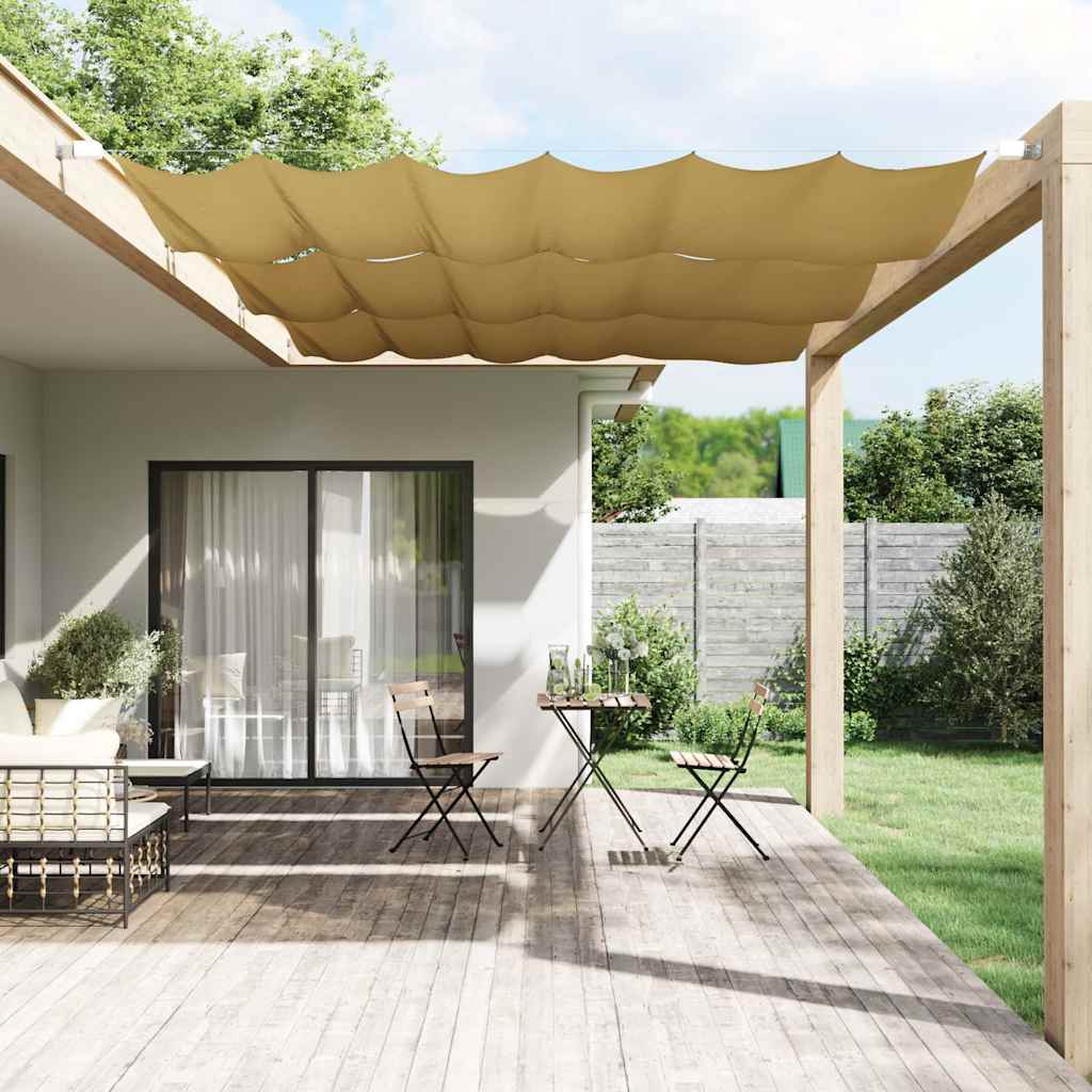 Vidaxl luifel verticaal 140x270 cm oxford stof beige