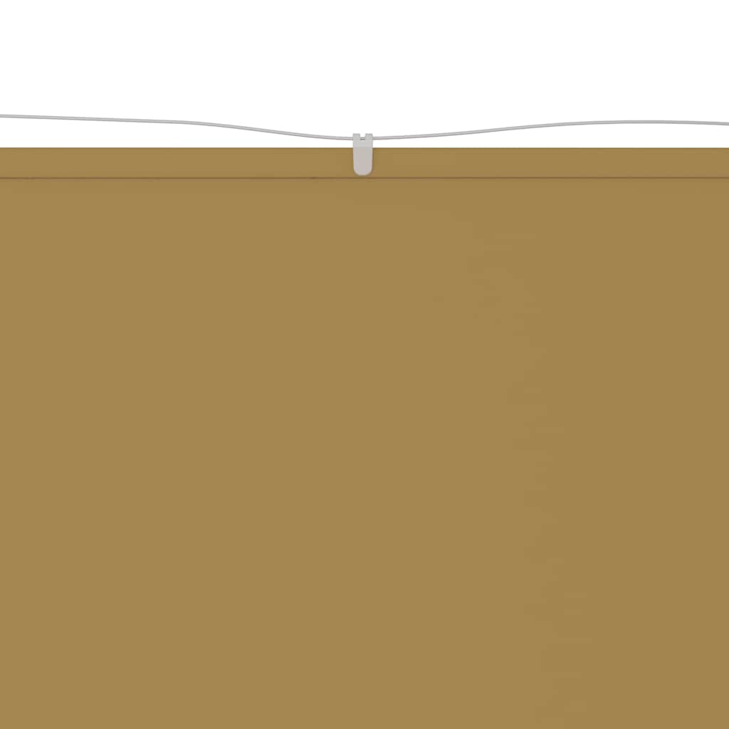 Vidaxl luifel verticaal 180x800 cm oxford stof beige