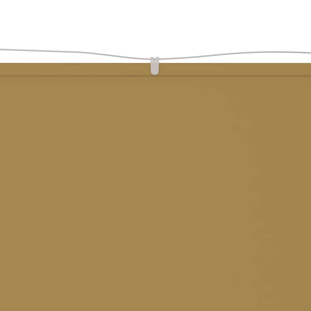 Vidaxl luifel verticaal 180x800 cm oxford stof beige