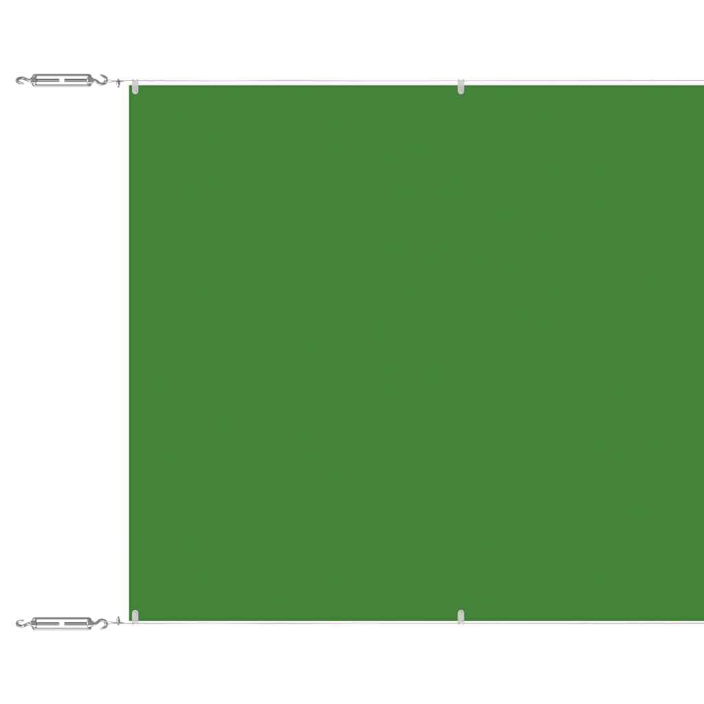 Vidaxl luifel verticaal 100x800 cm oxford stof lichtgroen