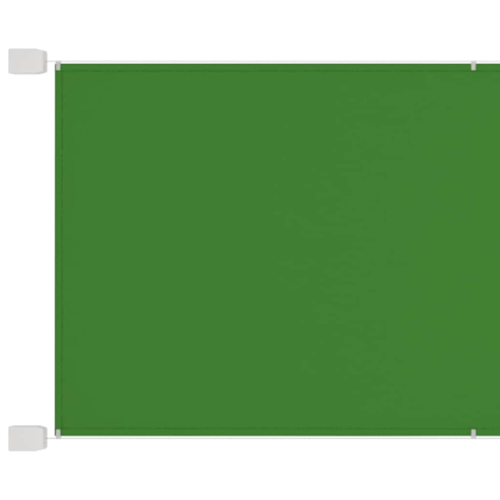 Vidaxl luifel verticaal 200x420 cm oxford stof lichtgroen