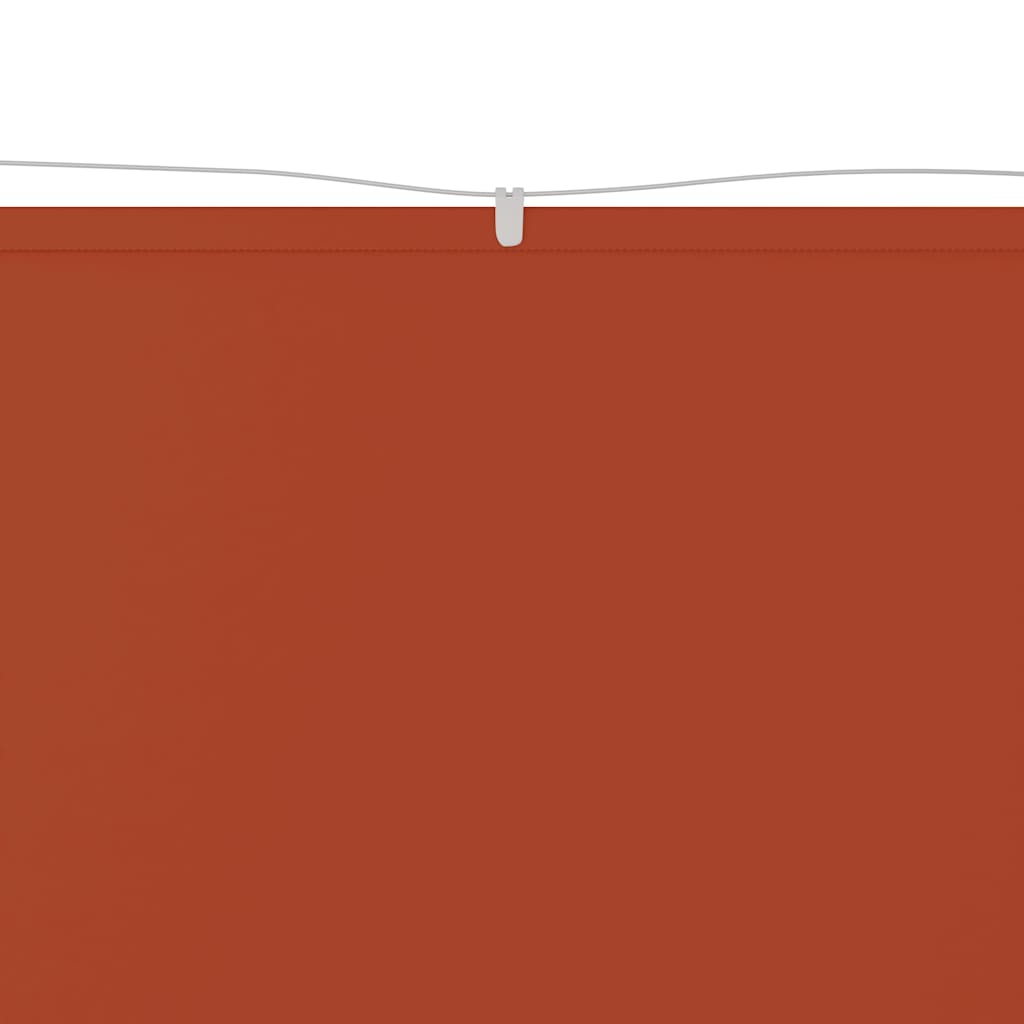 Vidaxl luifel verticaal 180x1000 cm oxford stof terracottakleurig