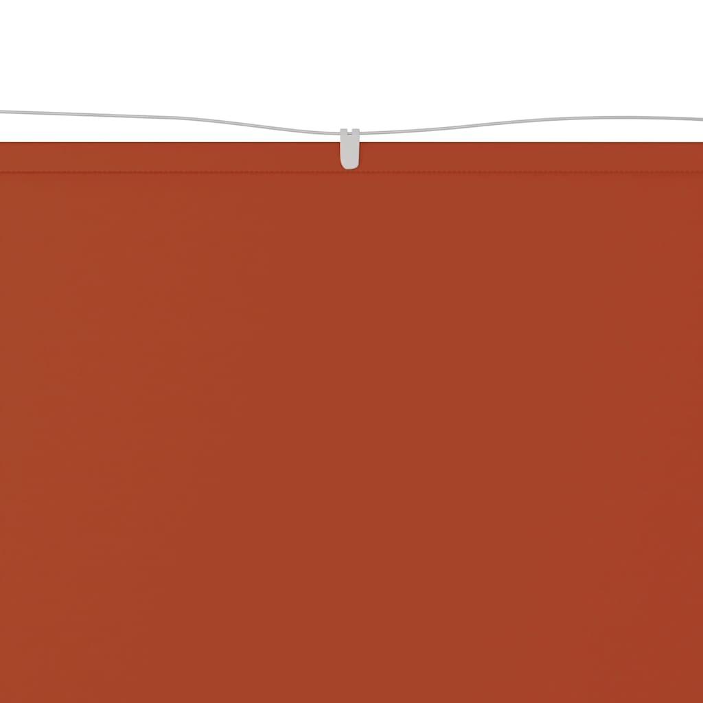 Vidaxl luifel verticaal 180x1000 cm oxford stof terracottakleurig