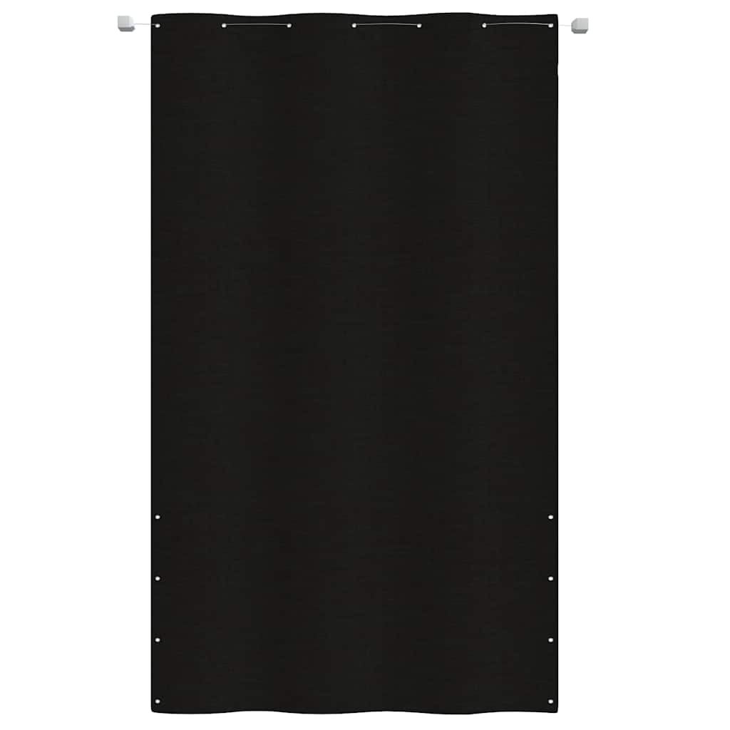 Vidaxl balkonscherm 140x240 cm oxford stof zwart