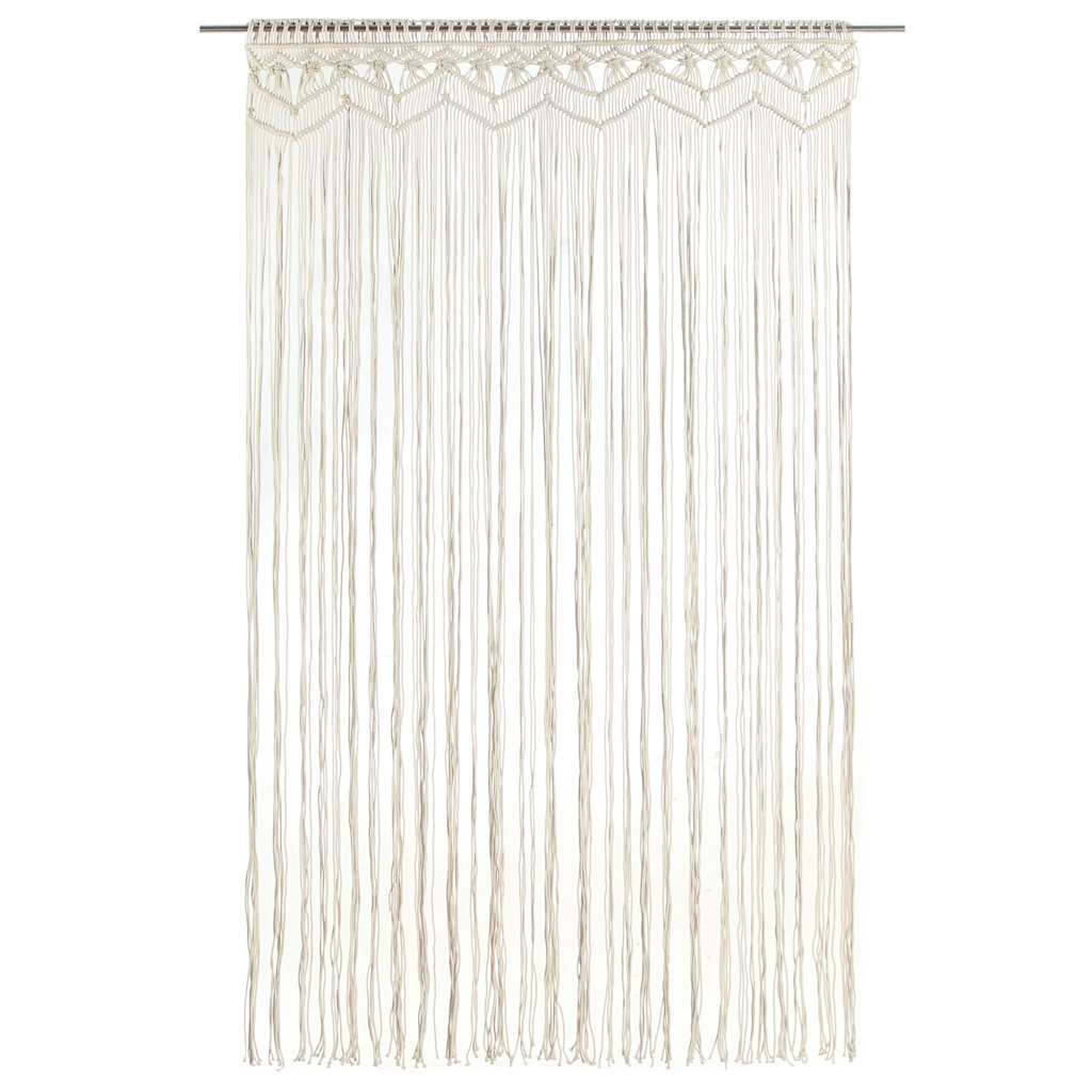 Vidaxl gordijn macramé 140x240 cm katoen