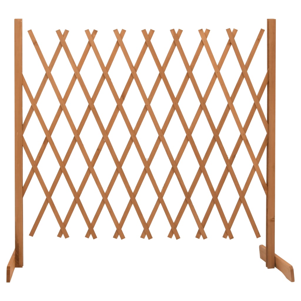 Vidaxl tuinlatwerk 180x100 cm massief vuurhout oranje