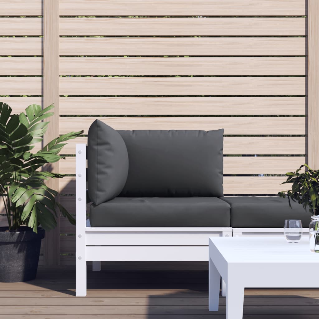 Vidaxl palletkussens 3st oxford stof antraciet