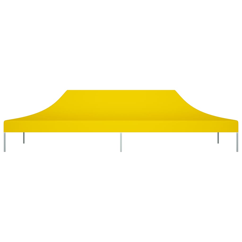 Vidaxl partytentdak 270 g m² 6x3 m geel